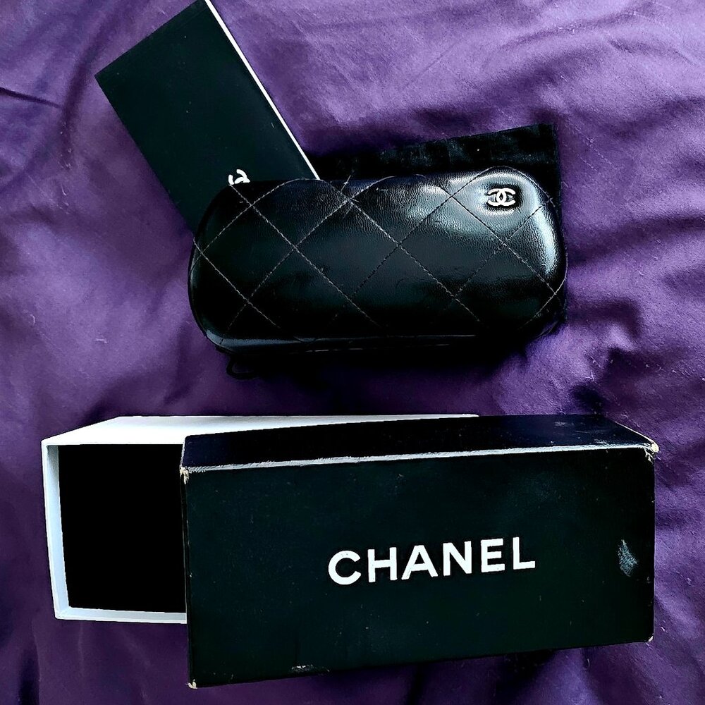 Chanel glass case